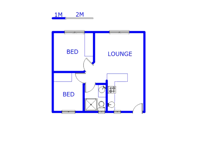 Ground Floor - 43m2 of property for sale in Arboretum Ground Floor - 43m2 of property for sale in Arboretum