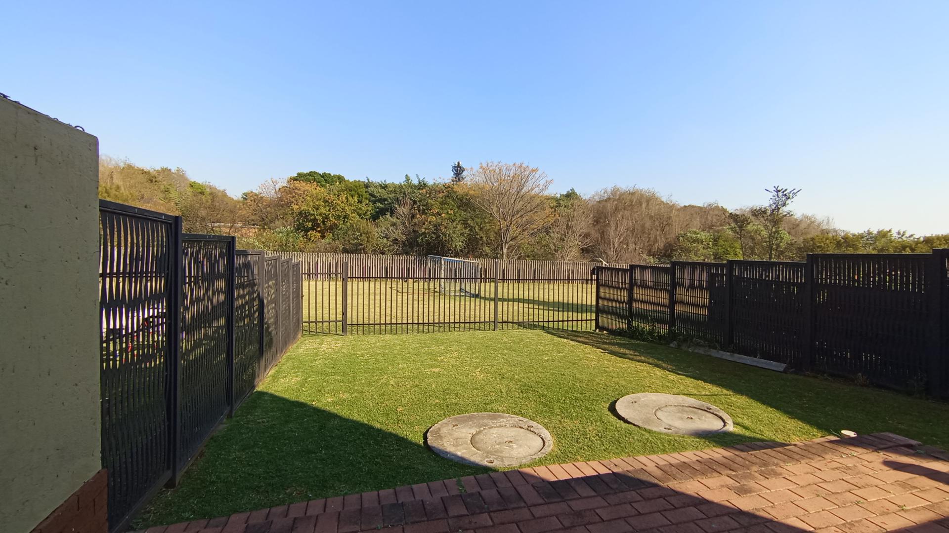Backyard of property in Pretorius Park