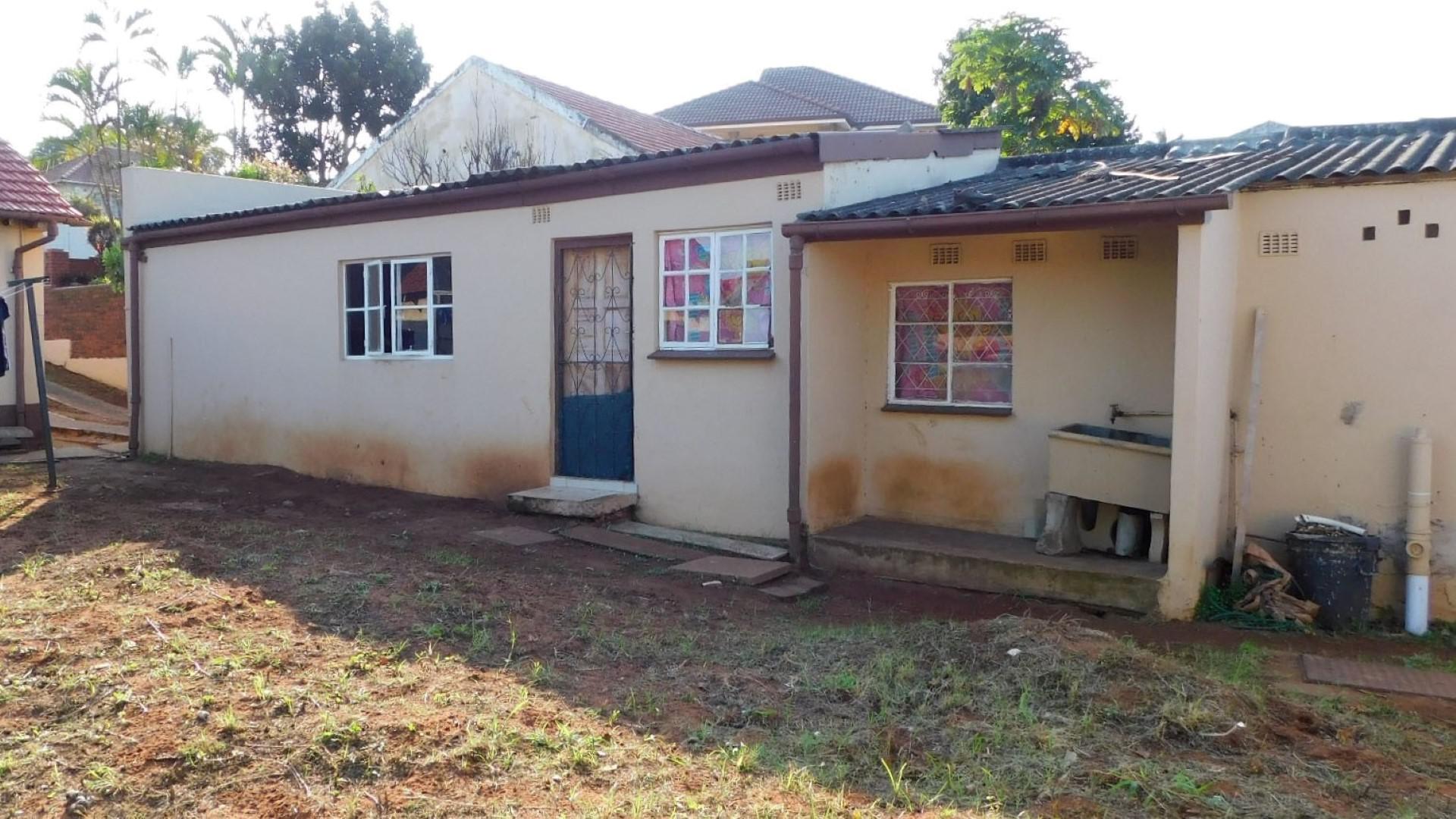 Backyard of property in Woodlands - DBN