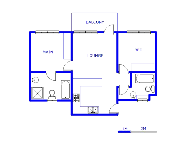 1st Floor - 71m2 of property for sale in Honey Park