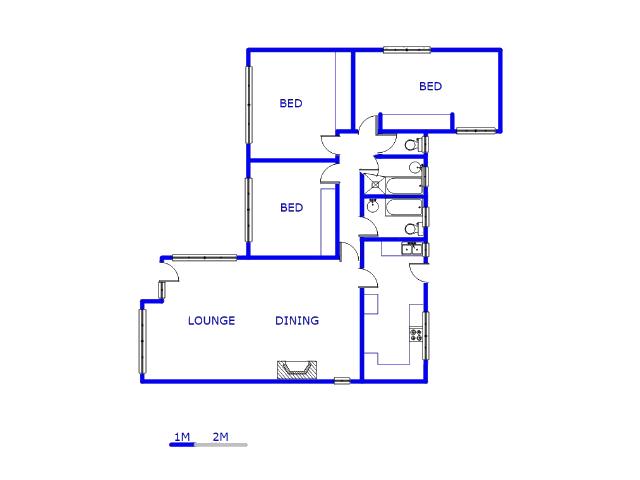 Ground Floor - 134m2 of property for sale in Blairgowrie