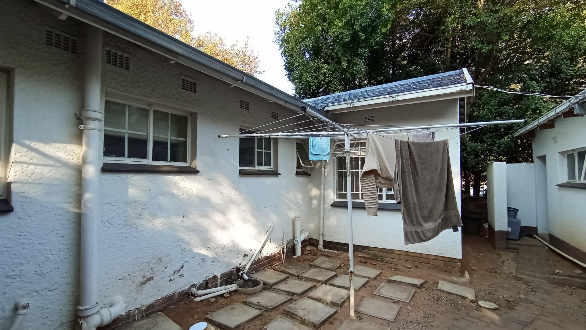 Backyard of property in Blairgowrie