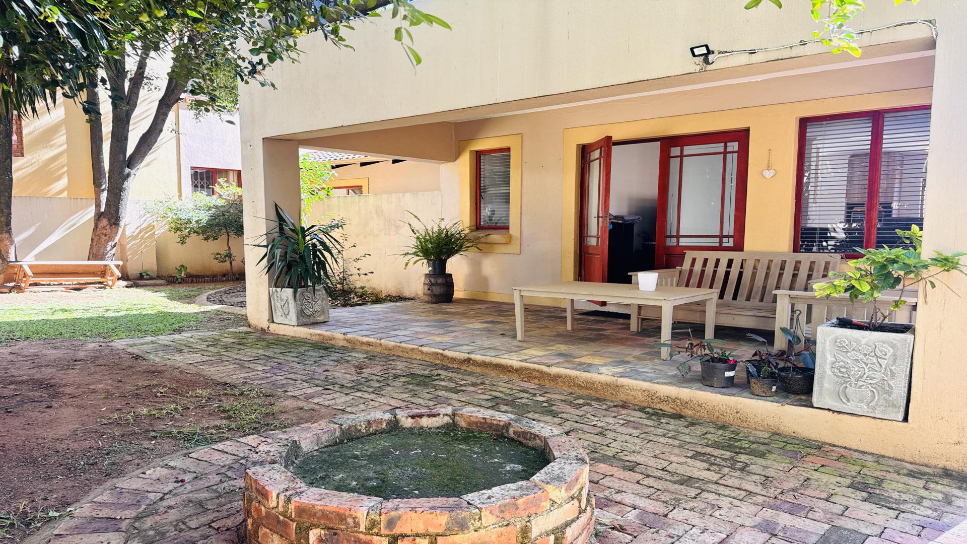 Patio of property in Willowbrook