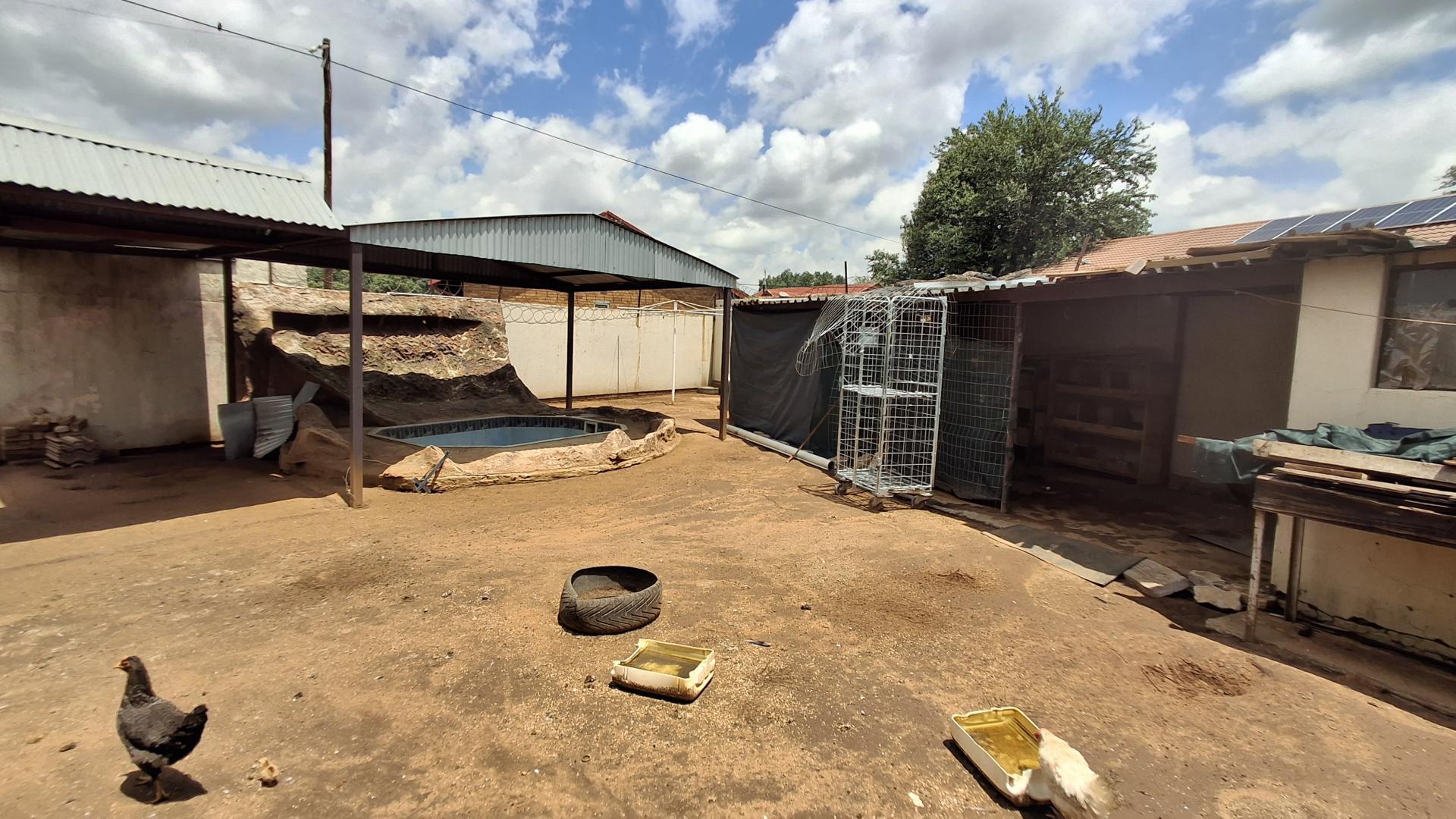 Backyard of property in Kriel