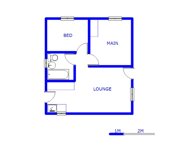 Ground Floor - 41m2 of property for sale in Walkerville