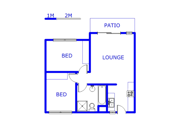 Ground Floor - 62m2 of property for sale in Rooihuiskraal North