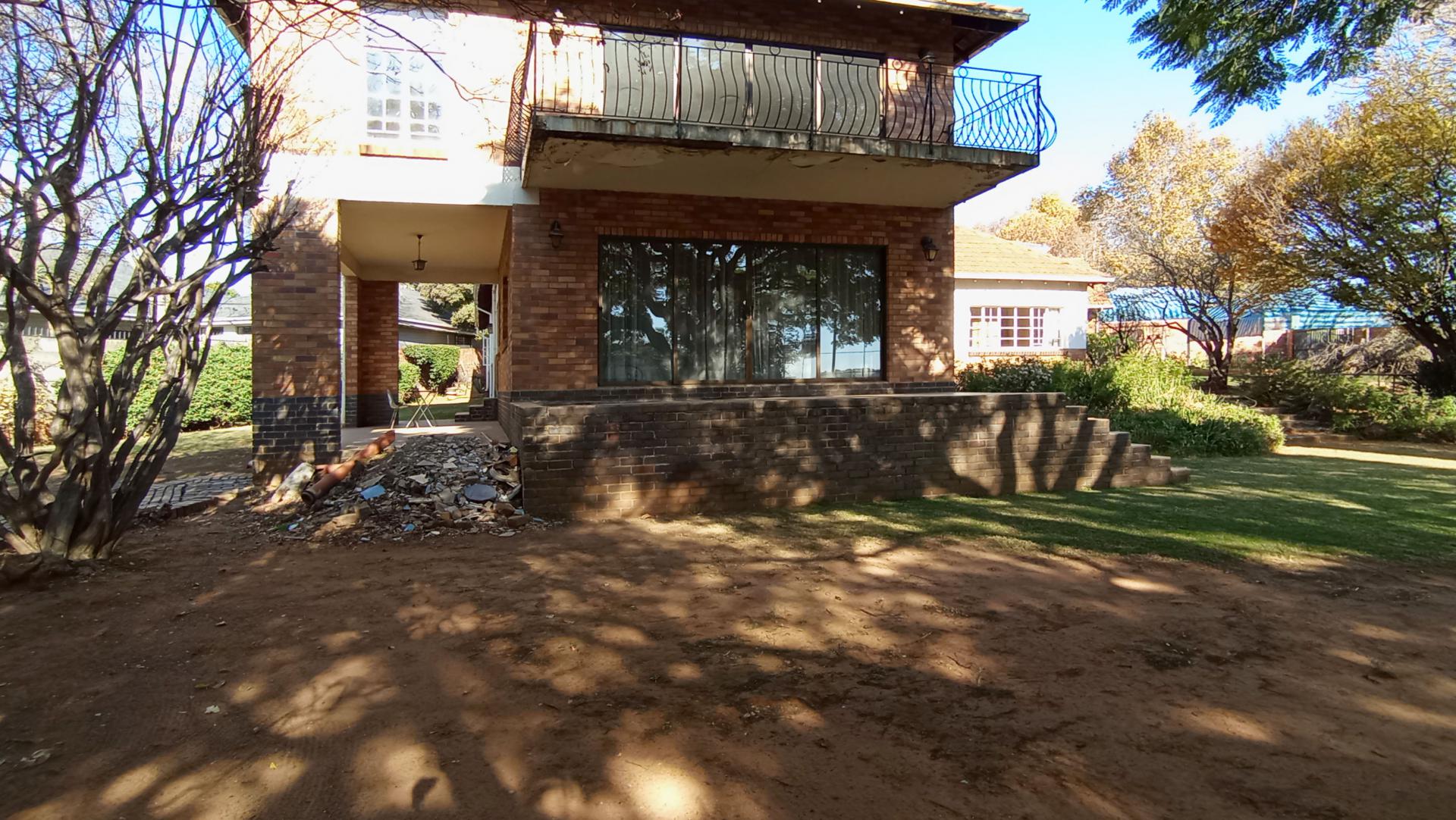 Backyard of property in Greenside