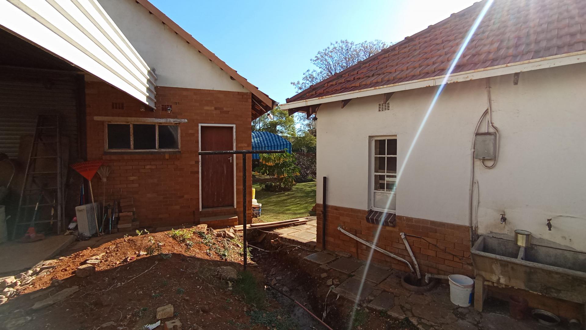 Backyard of property in Greenside