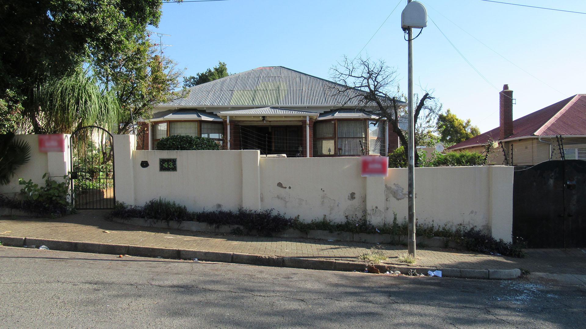 Front View of property in Kensington - JHB