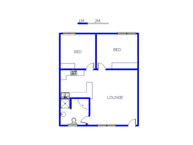 1st Floor - 78m2 of property for sale in Vaalpark