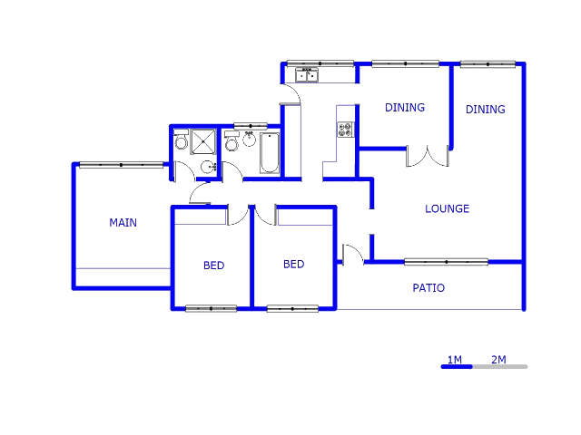Ground Floor - 125m2 of property for sale in Lindhaven