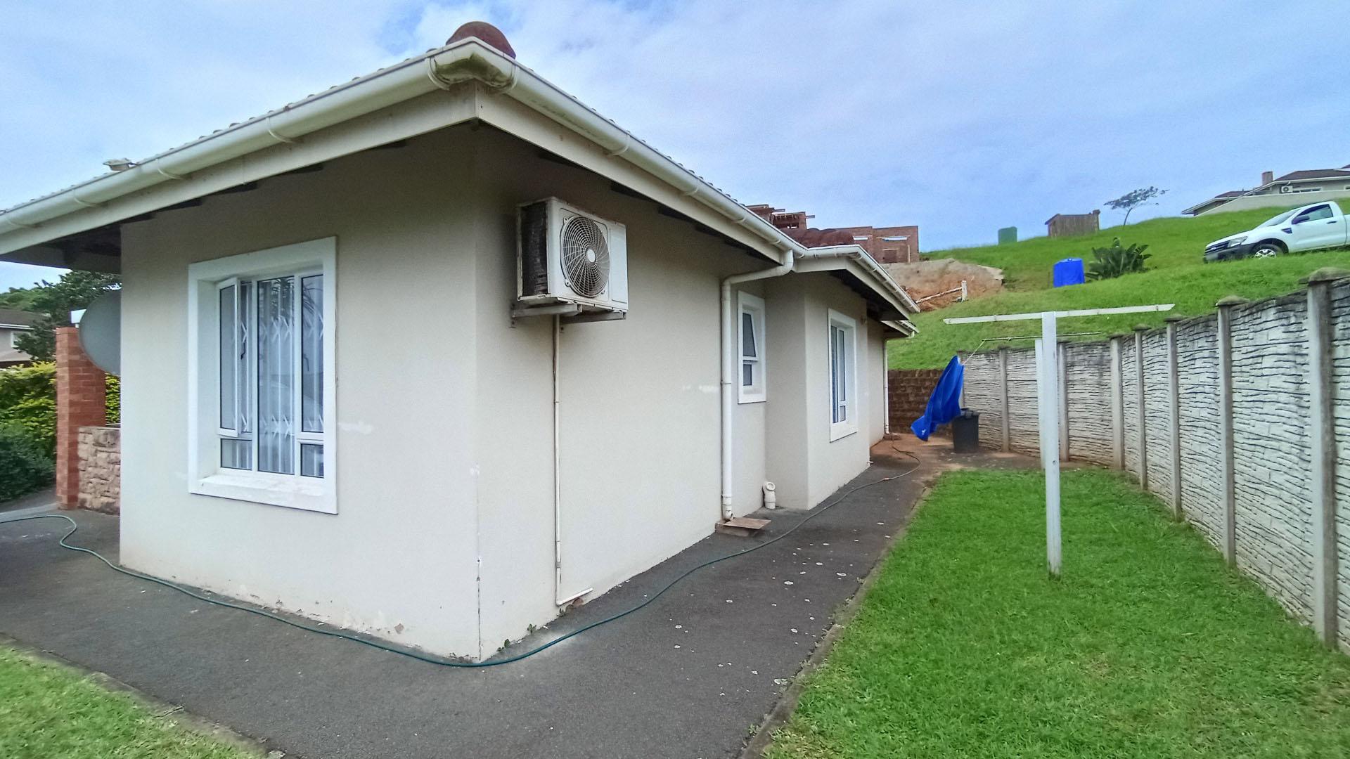 Backyard of property in Kingsburgh