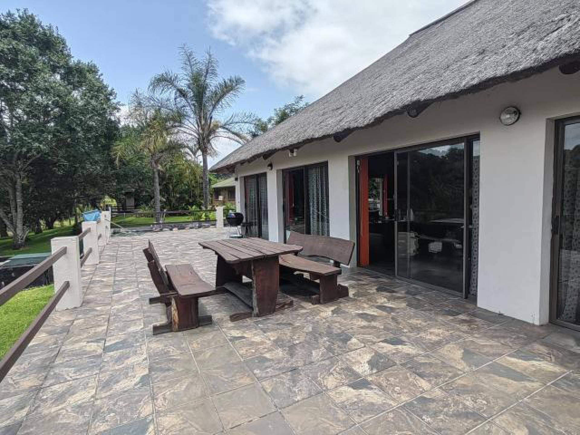 Backyard of property in White River