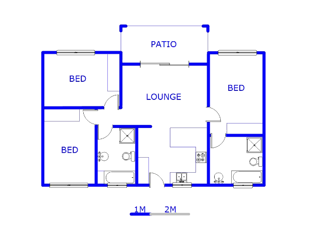 Floor plan of the property in Sagewood