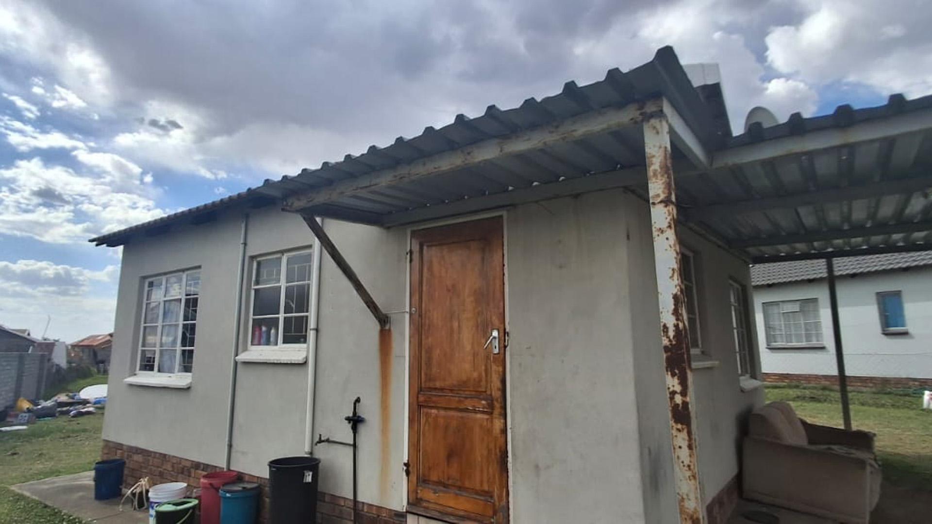Backyard of property in Secunda
