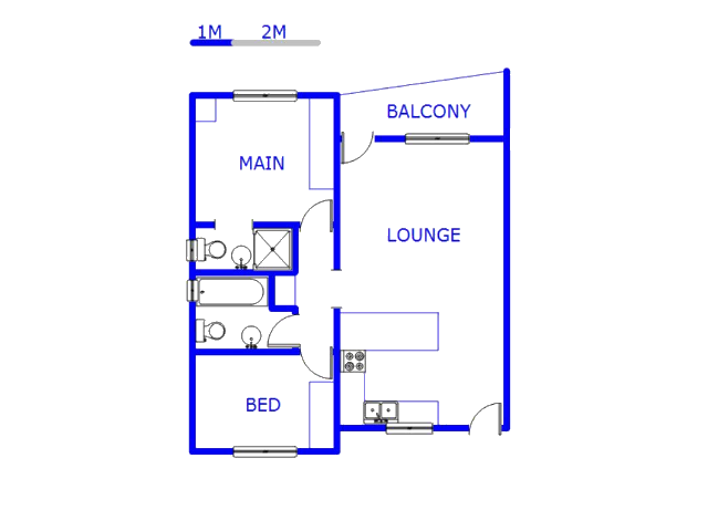 Ground Floor - 73m2 of property for sale in Strubensvallei
