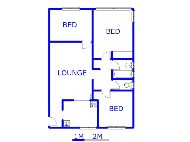 Ground Floor - 76m2 of property for sale in Sunnyside