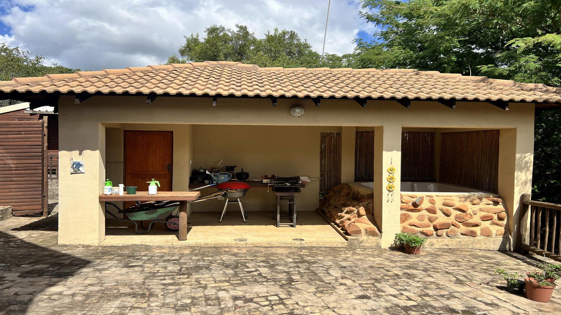 Braai Area of property in Buffelsdrift