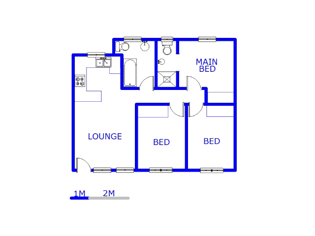 Ground Floor - 69m2 of property for sale in Witpoortjie