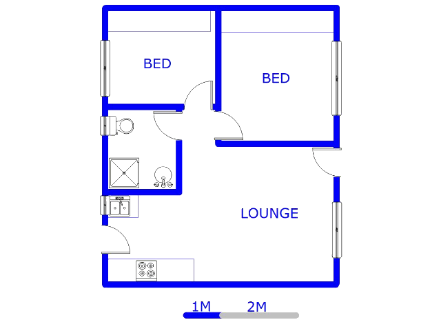 Ground Floor - 51m2 of property for sale in Westham