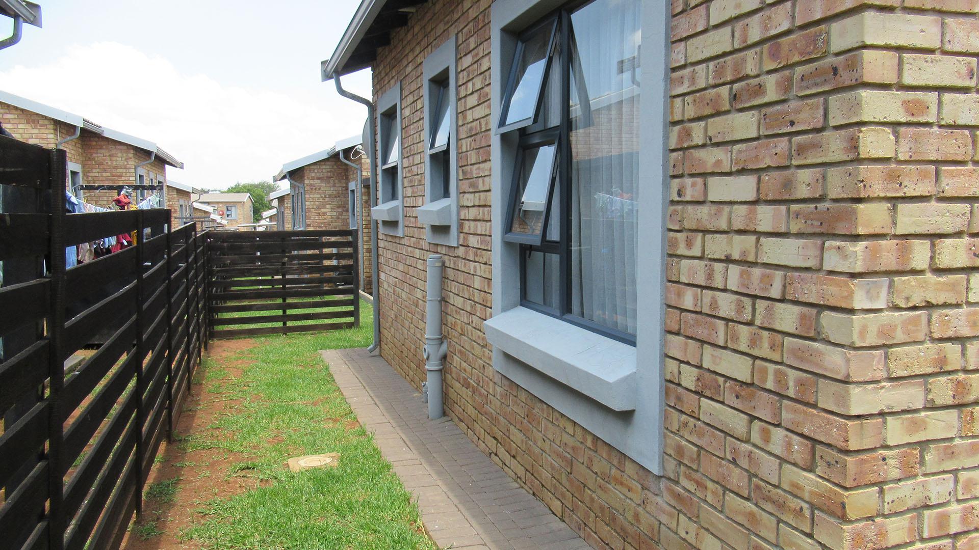 Backyard of property in Groblerpark