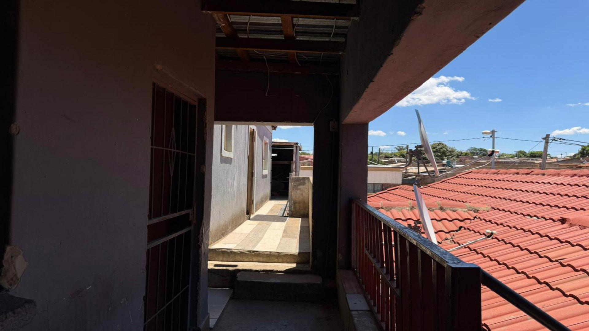 Backyard of property in Kaalfontein