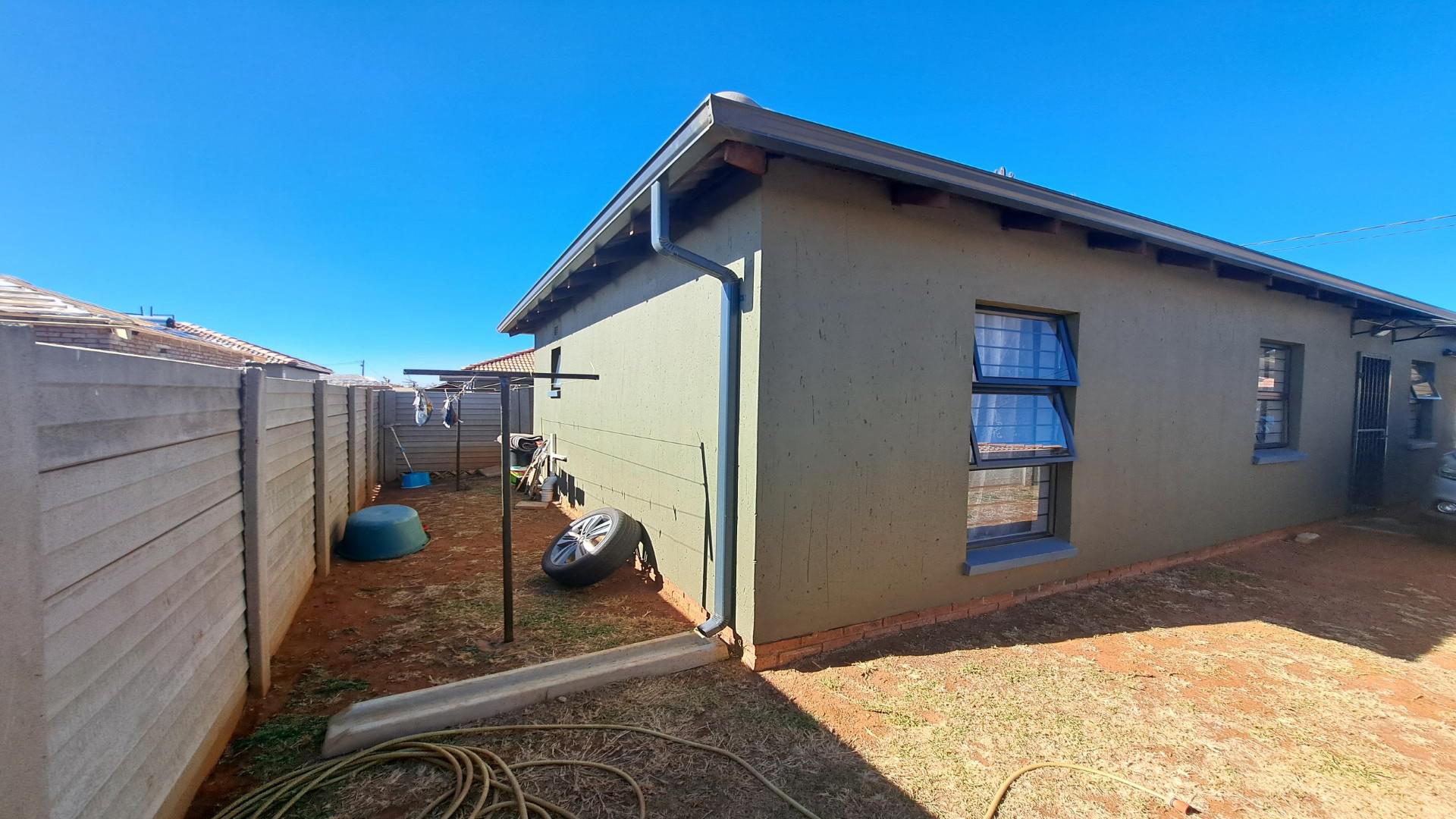 Backyard of property in Soweto