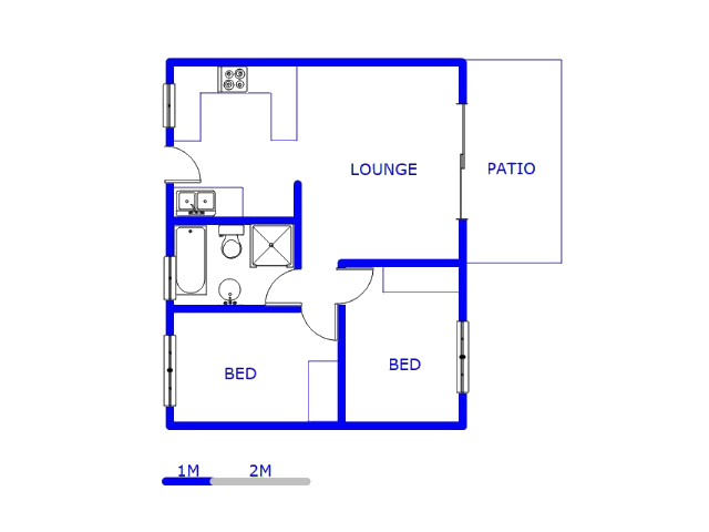 Ground Floor - 59m2 of property for sale in Monavoni