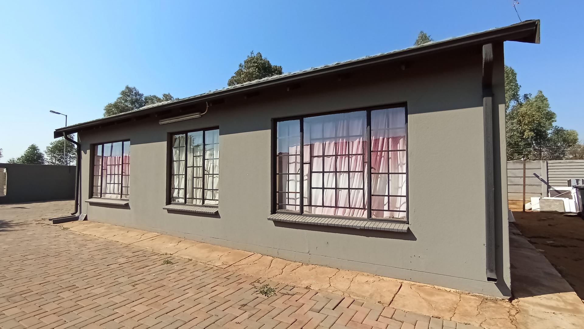 Backyard of property in The Orchards