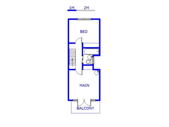 1st Floor - 40m2 of property for sale in St Micheals on Sea