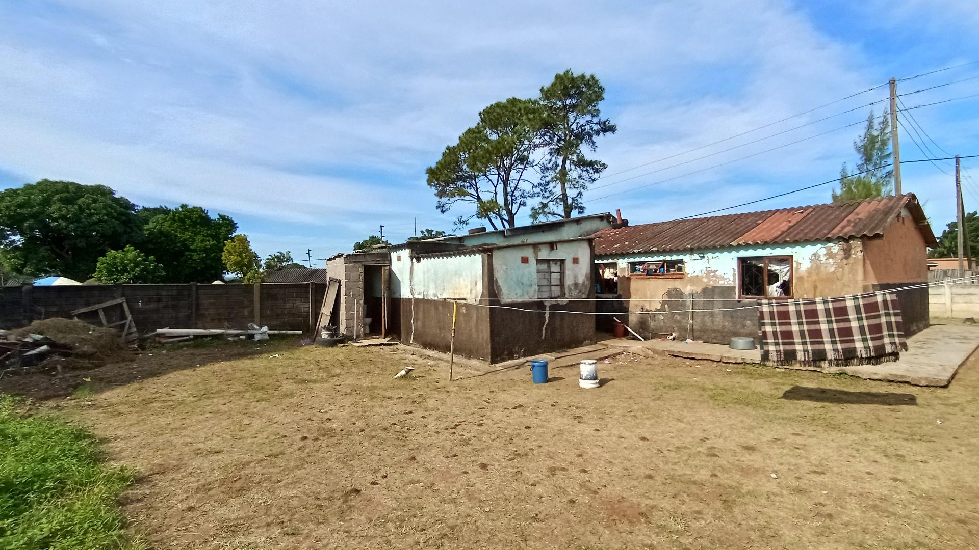 Backyard of property in Nseleni A