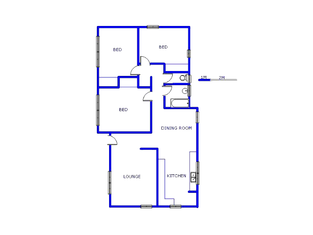 Ground Floor - 109m2 of property for sale in Sasolburg