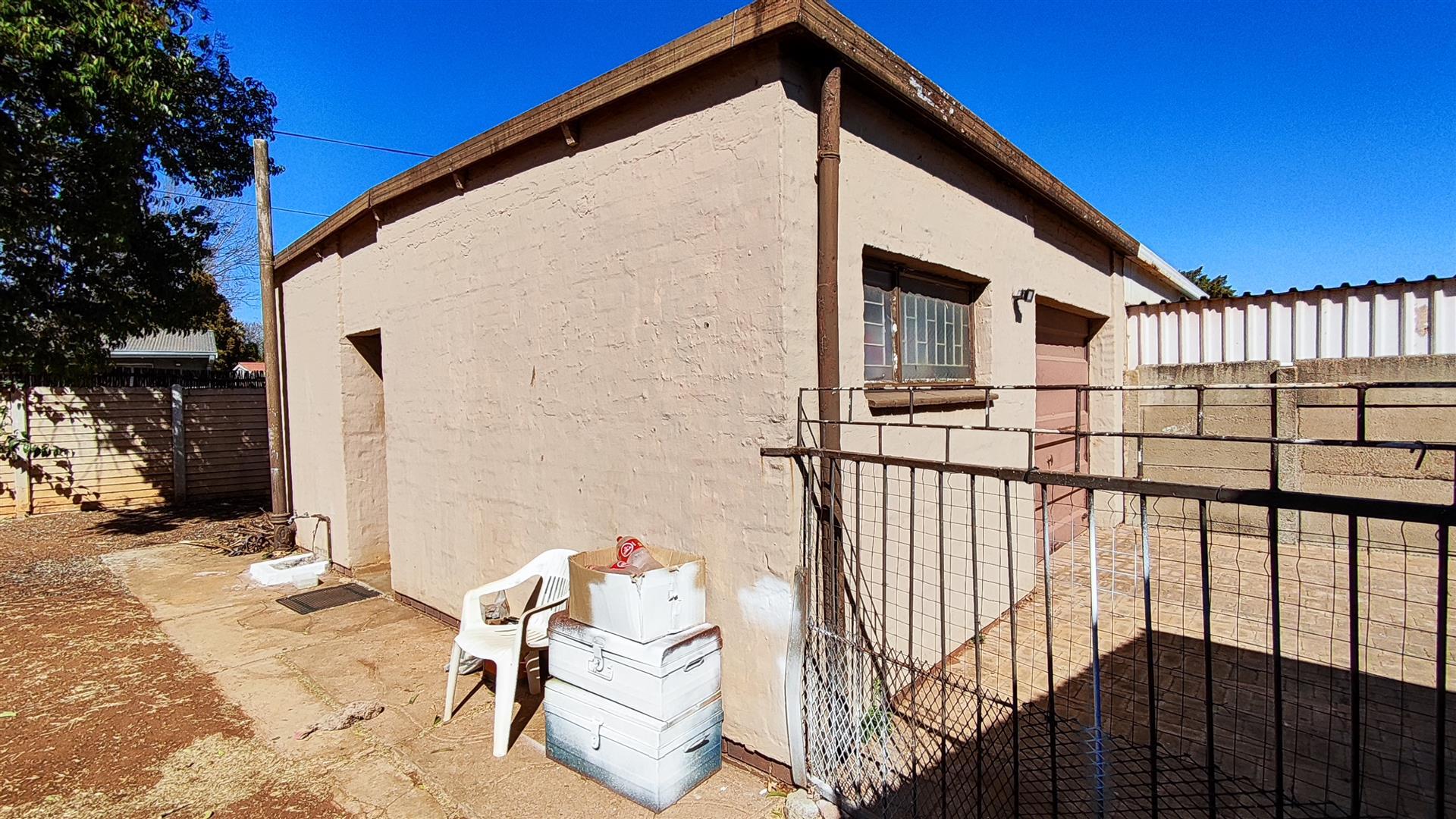 Backyard of property in Sasolburg