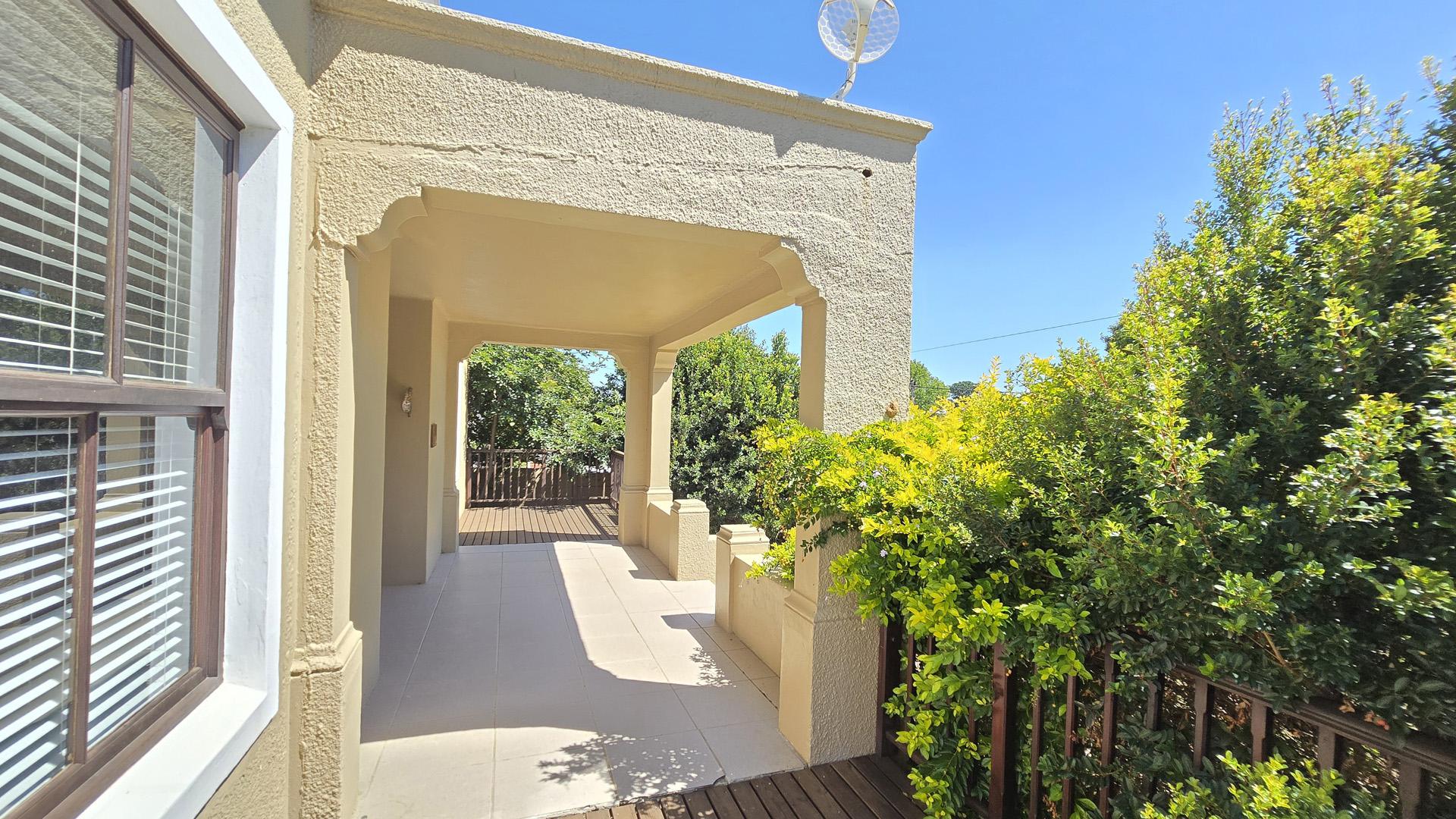 Patio of property in Swellendam