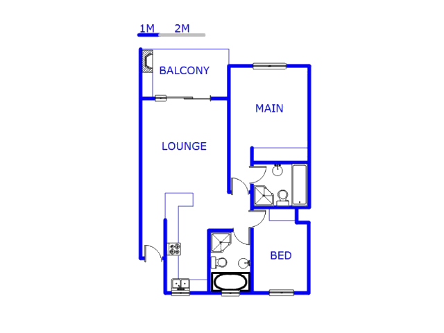 Floor plan of the property in Ravenswood