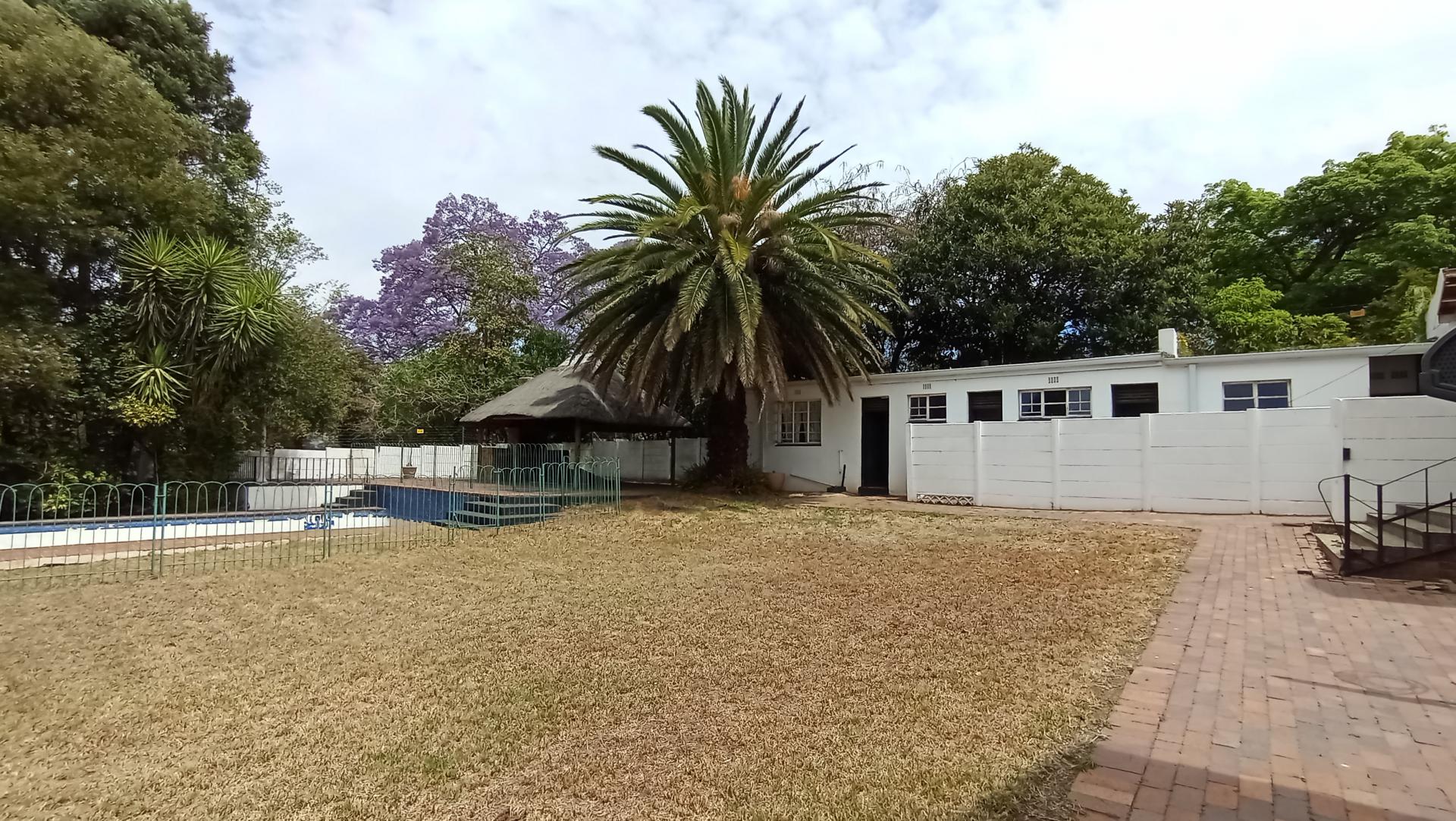 Backyard of property in Linden
