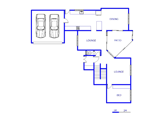 Floor plan of the property in Beverley