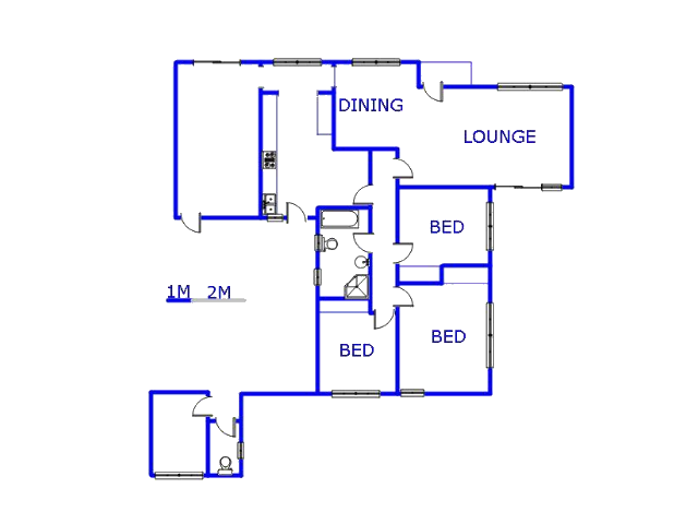 Ground Floor - 158m2 of property for sale in Meyerton