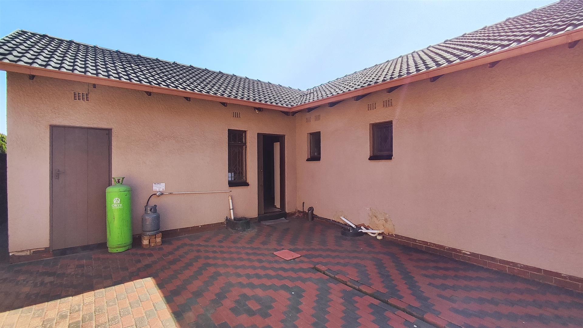 Backyard of property in Meyerton