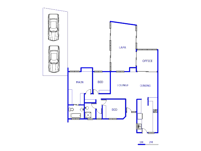 Floor plan of the property in Rant-En-Dal