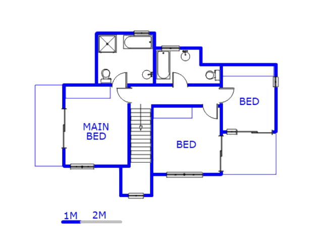1st Floor - 80m2 of property for sale in Mondeor