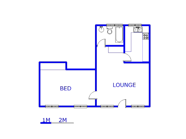 1st Floor - 62m2 of property for sale in Albertville
