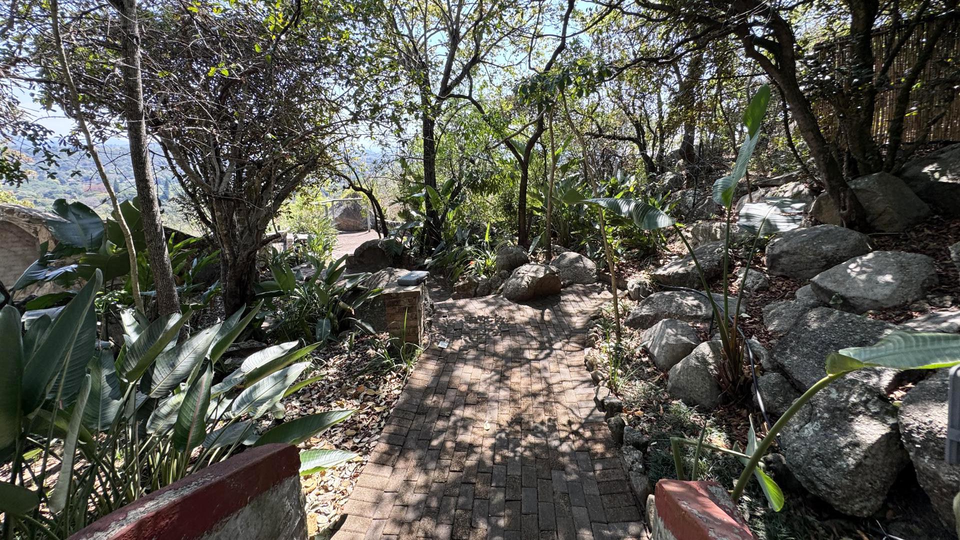 Backyard of property in Sonheuwel