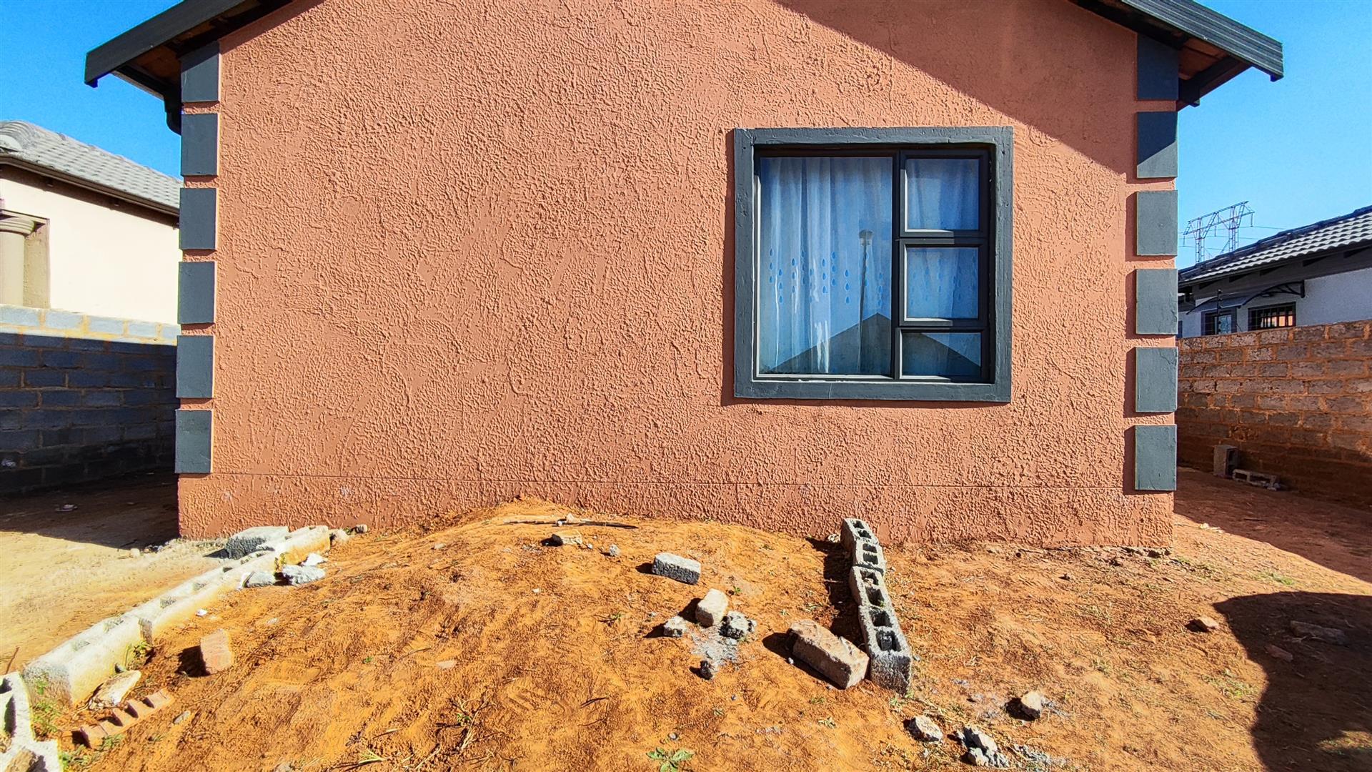 Backyard of property in Sharon Park