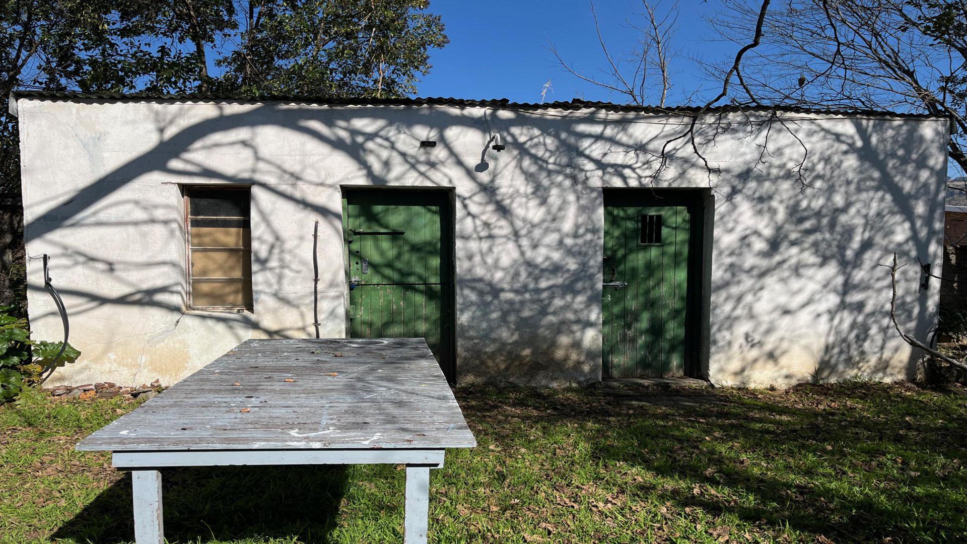 Backyard of property in Ficksburg