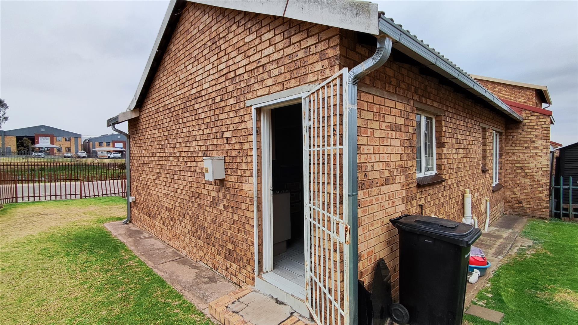Backyard of property in Terenure