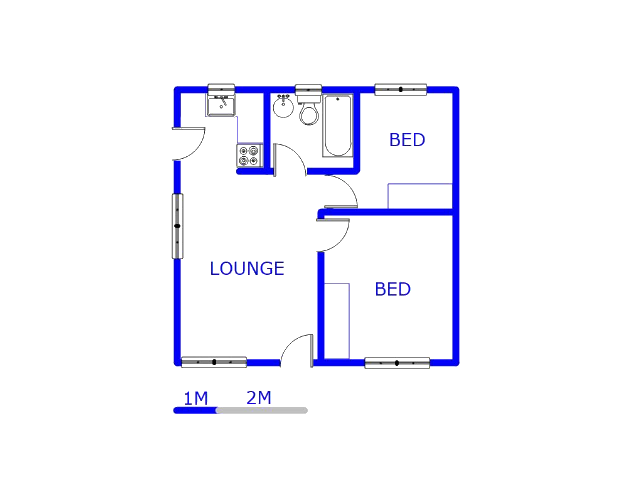 Ground Floor - 43m2 of property for sale in Orion Park