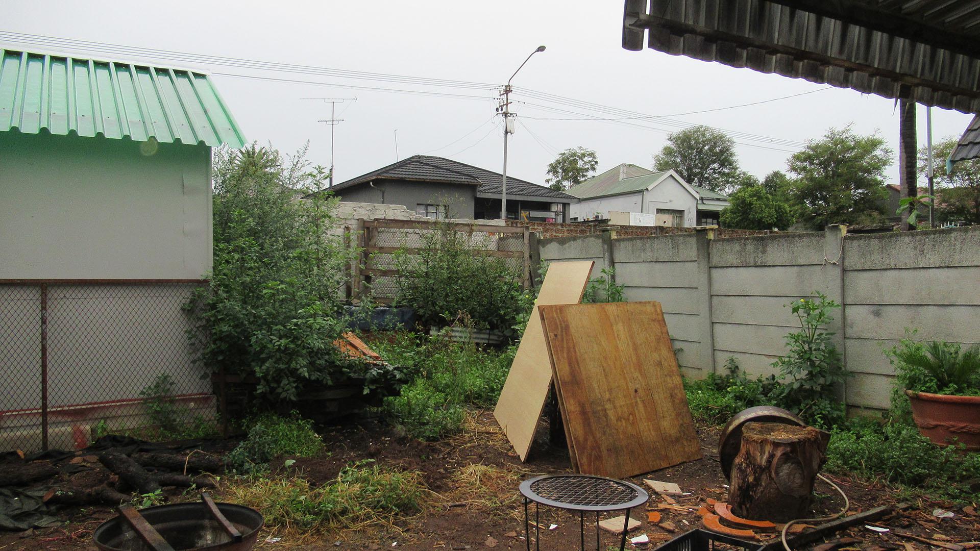 Backyard of property in Elsburg