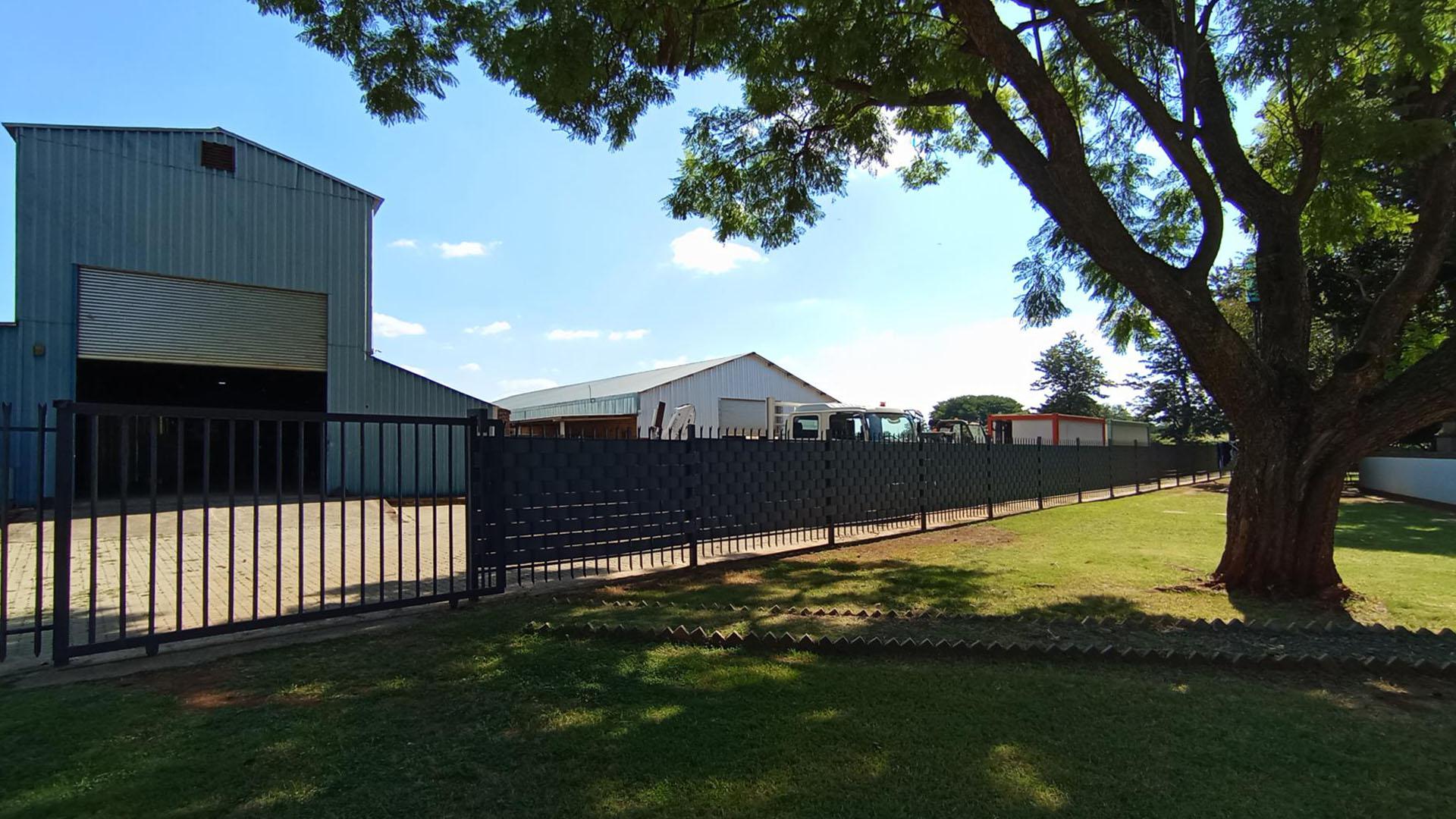 Backyard of property in Pumulani AH