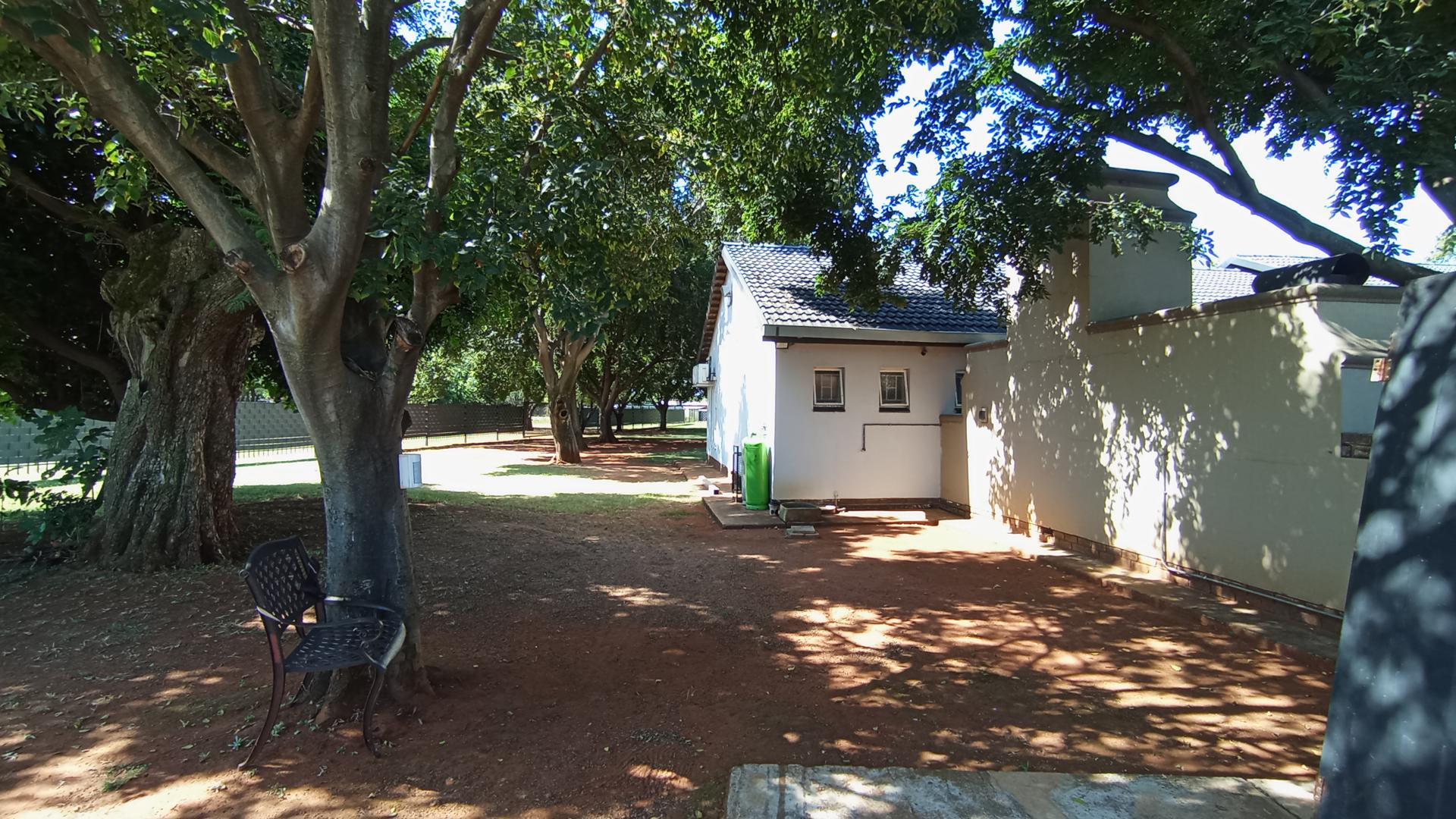 Backyard of property in Pumulani AH